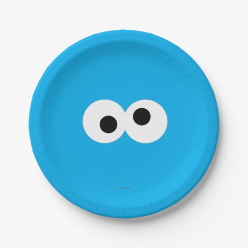 Cookie Monster Big Face Paper Plates