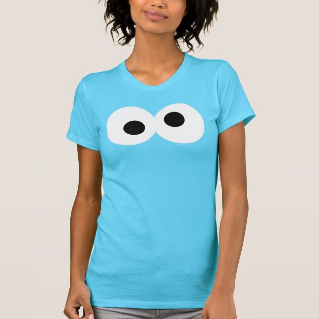 Cookie Monster Big Face T-Shirt (Front)