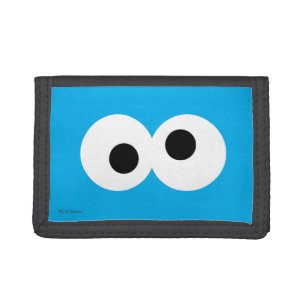 Cookie Monster Big Face Trifold Wallet