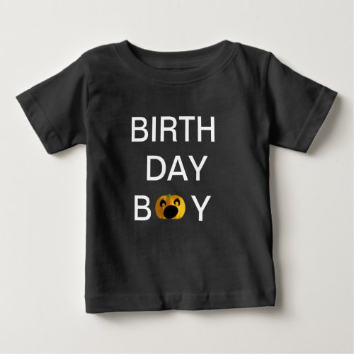 Cookie Monster _ Birthday Boy Baby Baby T_Shirt