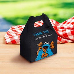Cookie Monster Birthday Chalkboard Favor Boxes