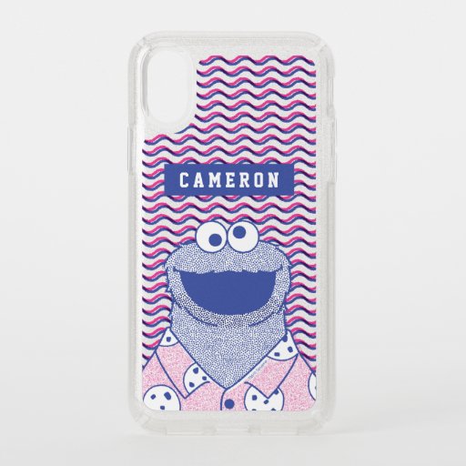 Cookie Monster | Button Down Cookie Shirt Speck iPhone X Case