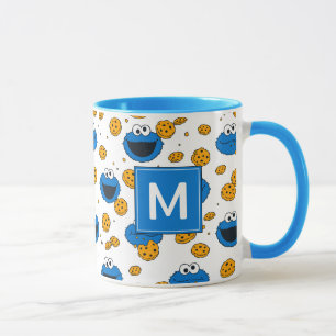 Cookie Monster C is for Cookie Monogram Mug