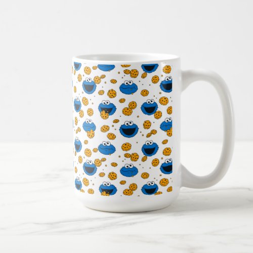 Cookie Monster  C is for Cookie Pattern Coffee Mug