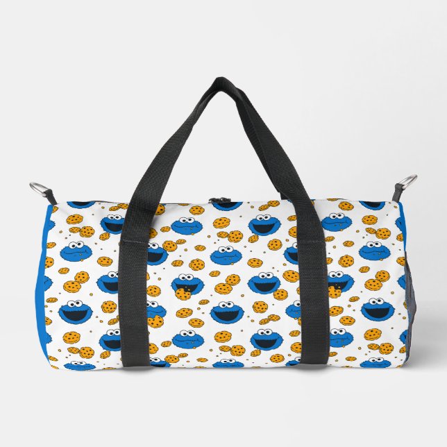 Cookie Monster | C is for Cookie Pattern Duffle Bag (Front)