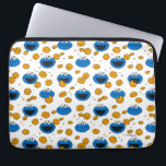 Cookie Monster | C is for Cookie Pattern Laptop Sleeve<br><div class="desc">This bright and colorful Sesame Street graphic features Cookie Monster in a fun cookie pattern. © 2017 Sesame Workshop. www.sesamestreet.org</div>