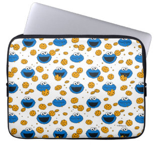 Cookie Monster   C is for Cookie Pattern Laptop Sleeve