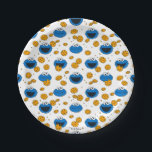 Cookie Monster | C is for Cookie Pattern Paper Plates<br><div class="desc">These playful paper plates feature Cookie Monster from Sesame Street in a fun and vibrant "C is for Cookie" pattern. The design showcases Cookie Monster surrounded by cookies and colorful letters, creating a cheerful and nostalgic look perfect for kids' parties or Sesame Street-themed celebrations. The lively artwork adds a whimsical...</div>