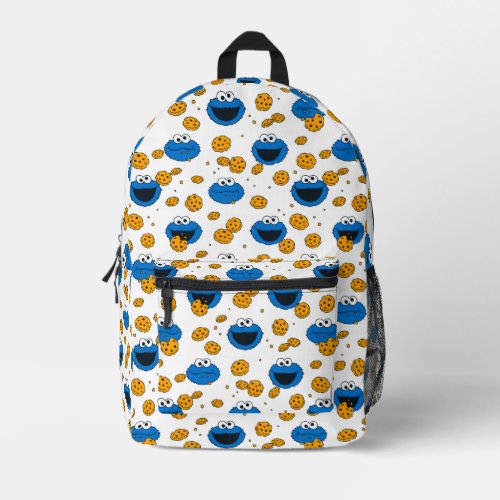 Cookie Monster | C is for Cookie Pattern Printed Backpack