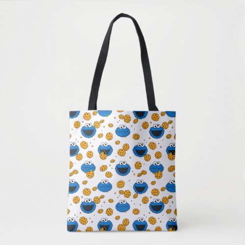 Cookie Monster  C is for Cookie Pattern Tote Bag