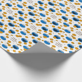 Cookie Monster | C is for Cookie Pattern Wrapping Paper (Corner)