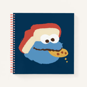 Cookie Monster Camp Cookies Notebook
