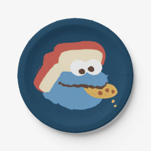 Cookie Monster Camp Cookies Paper Plates