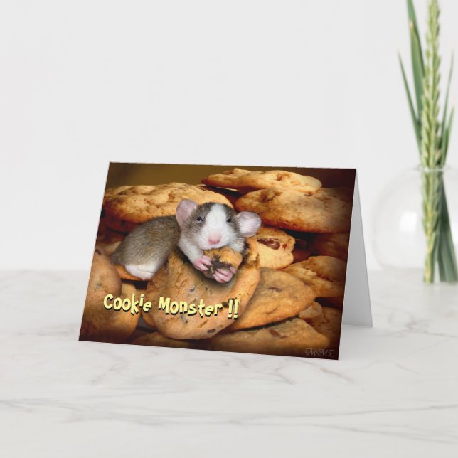 Cookie Monster Card (Front)