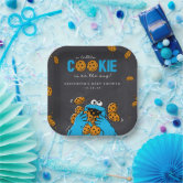 Sesame Street | Cookie Monster Baby Shower Paper Plates