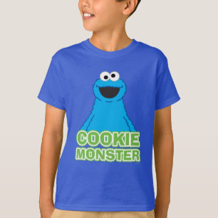 Cookie Monster Character Art T-Shirt