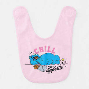 Cookie Monster Chill Bon Appetite Baby Bib