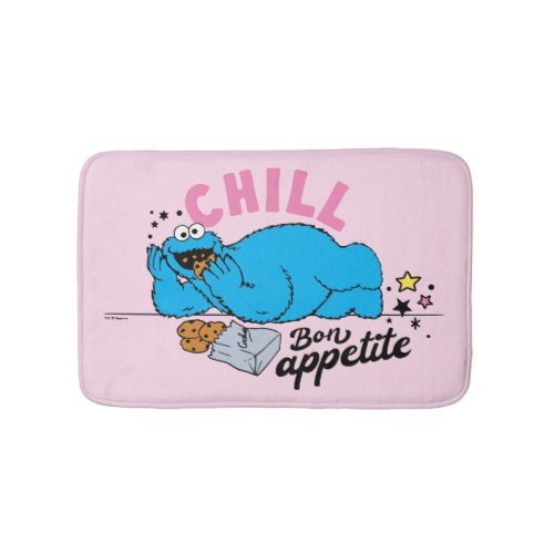 Cookie Monster  Chill Bon Appetite Bath Mat