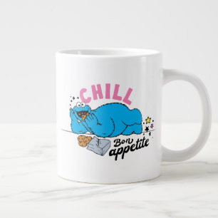 Cookie Monster Chill Bon Appetite Giant Coffee Mug