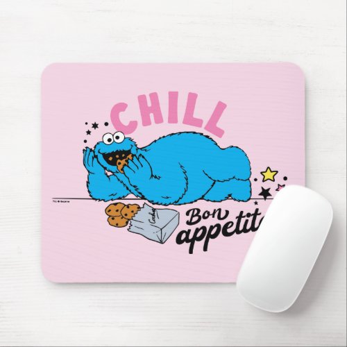 Cookie Monster  Chill Bon Appetite Mouse Pad