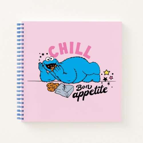 Cookie Monster  Chill Bon Appetite Notebook