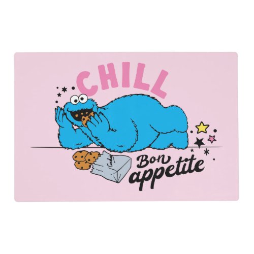 Cookie Monster  Chill Bon Appetite Placemat