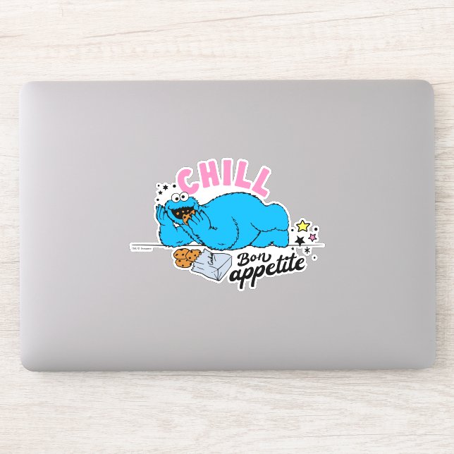 Cookie Monster | Chill Bon Appetite Sticker (Computer)