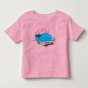 Cookie Monster Chill Bon Appetite Toddler T-shirt