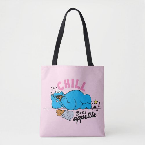 Cookie Monster  Chill Bon Appetite Tote Bag