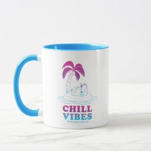 Cookie Monster  Chill Vibes Mug