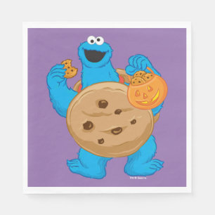 Cookie Monster Cookie Costume Napkins