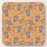 Cookie Monster | Cookie Round-Up Pattern Beverage Coaster