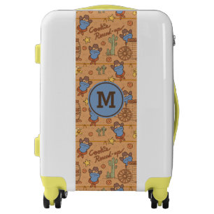 Cookie Monster Cookie Round-Up Pattern Luggage