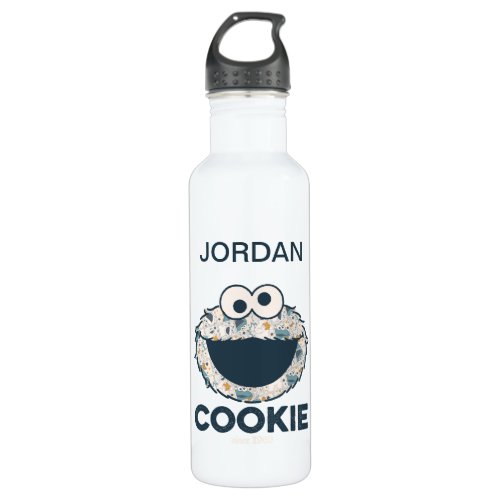 Cookie Monster  Cookie Since 1969 Water Bottle
