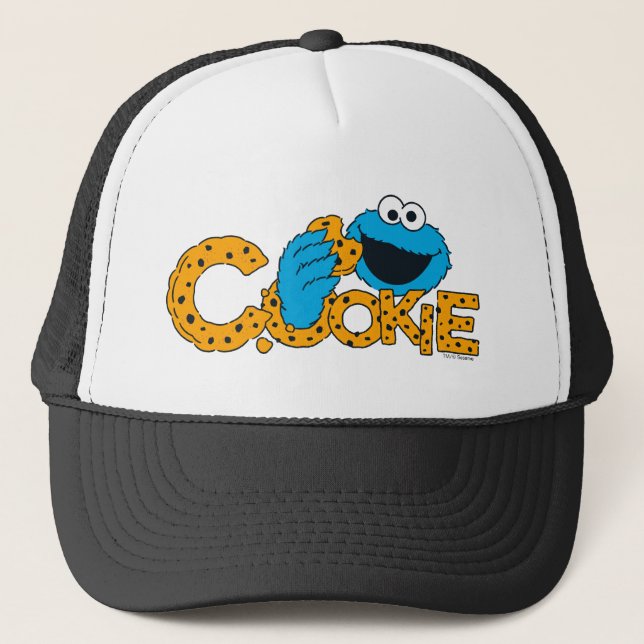 Cookie Monster | Cookie! Trucker Hat (Front)