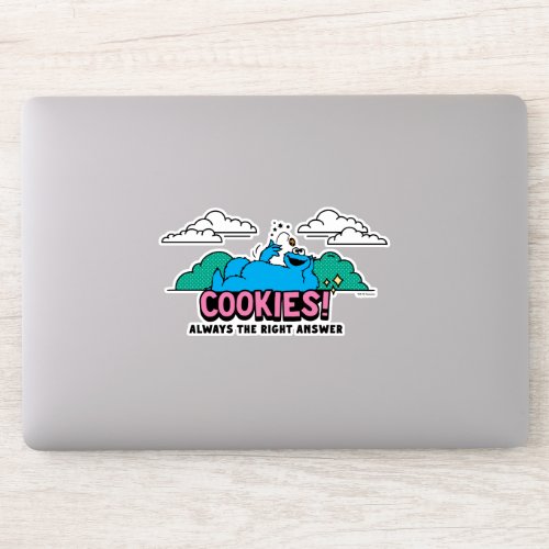 Cookie Monster  Cookies Always the Right Answer Sticker