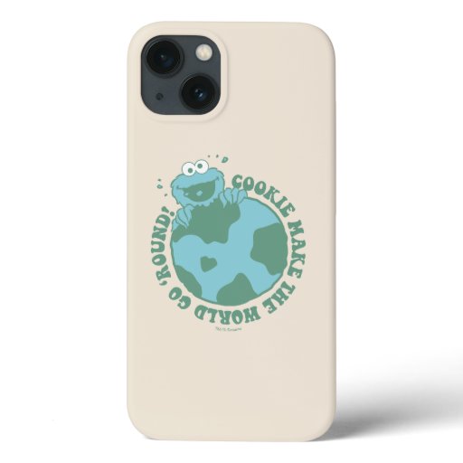 Cookie Monster | Cookies Make the World Go Round iPhone 13 Case