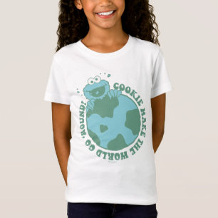 Cookie Monster Cookies Make the World Go Round T-Shirt