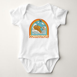 Cookie Monster Cowabunga! Baby Bodysuit