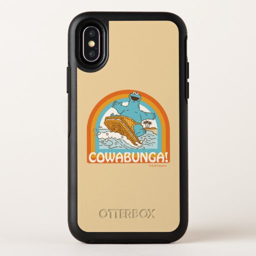 Cookie Monster Cowabunga! OtterBox Symmetry iPhone X Case