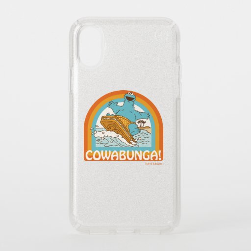 Cookie Monster Cowabunga! Speck iPhone X Case