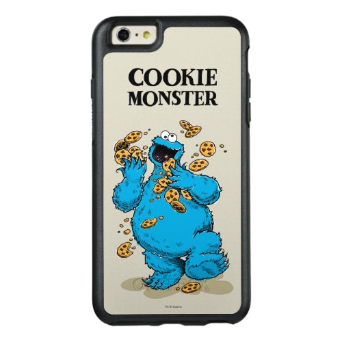 Cookie Monster Crazy Cookies 2 OtterBox iPhone 66s Plus Case