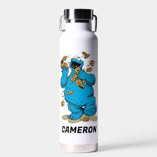 Cookie Monster Crazy Cookies Add Your Name Water Bottle