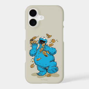 Cookie Monster Crazy Cookies iPhone 17 Case
