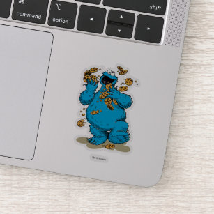 Cookie Monster Crazy Cookies Sticker
