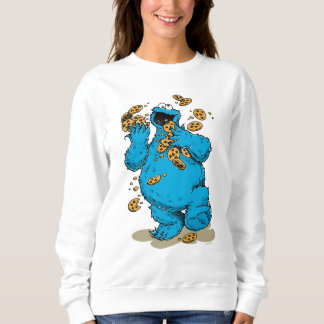 Cookie Monster Crazy Cookies Sweatshirt