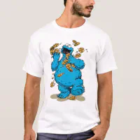 Cookie Monster Crazy Cookies T-Shirt | Zazzle