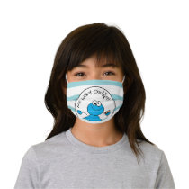 Cookie Monster Doodley Graphic Kids' Cloth Face Mask