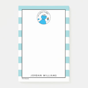 Cookie Monster Doodley Graphic Post-it Notes