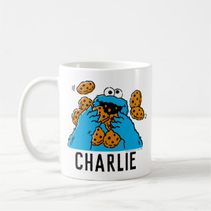 Cookie Monster Eating All the Cookies Coffee Mug